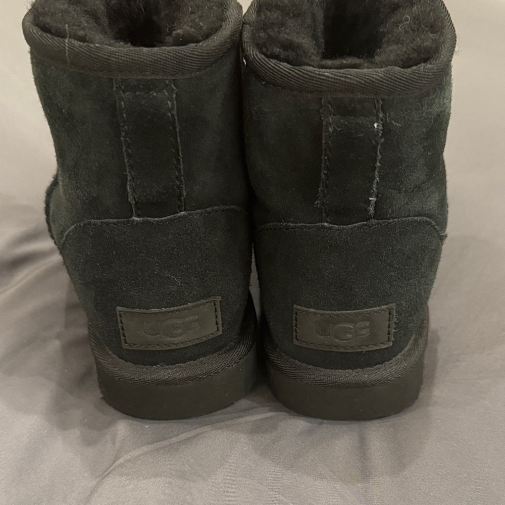UGG Classic Mini Boot in Black Suede